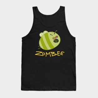 Halloween zombie bee (b) Tank Top